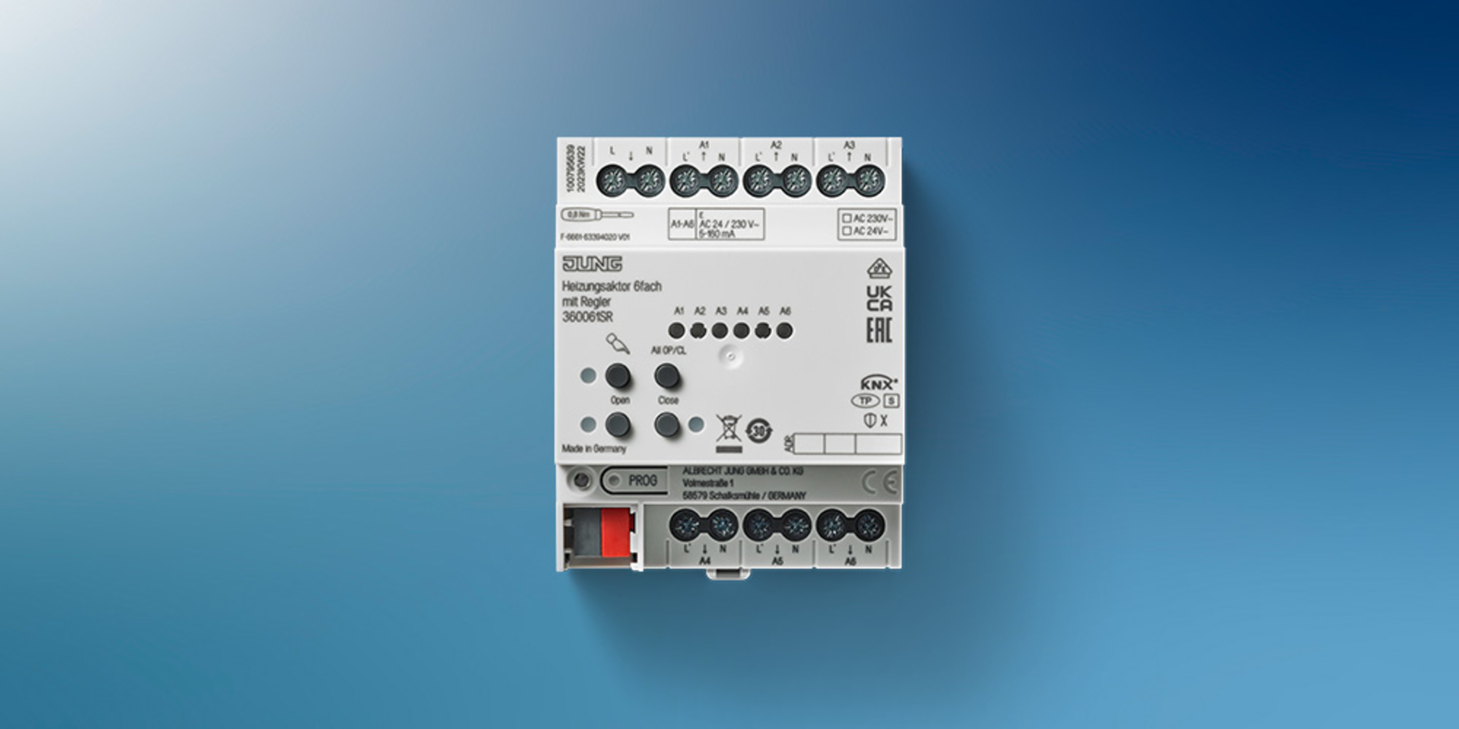 KNX Heizungsaktor 6-fach bei INNOBLICK Elektrotechnik GmbH in Kornwestheim